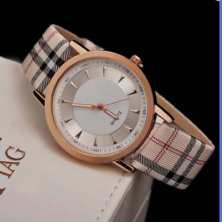 Stylish Minimalist Women's Watch with Markings