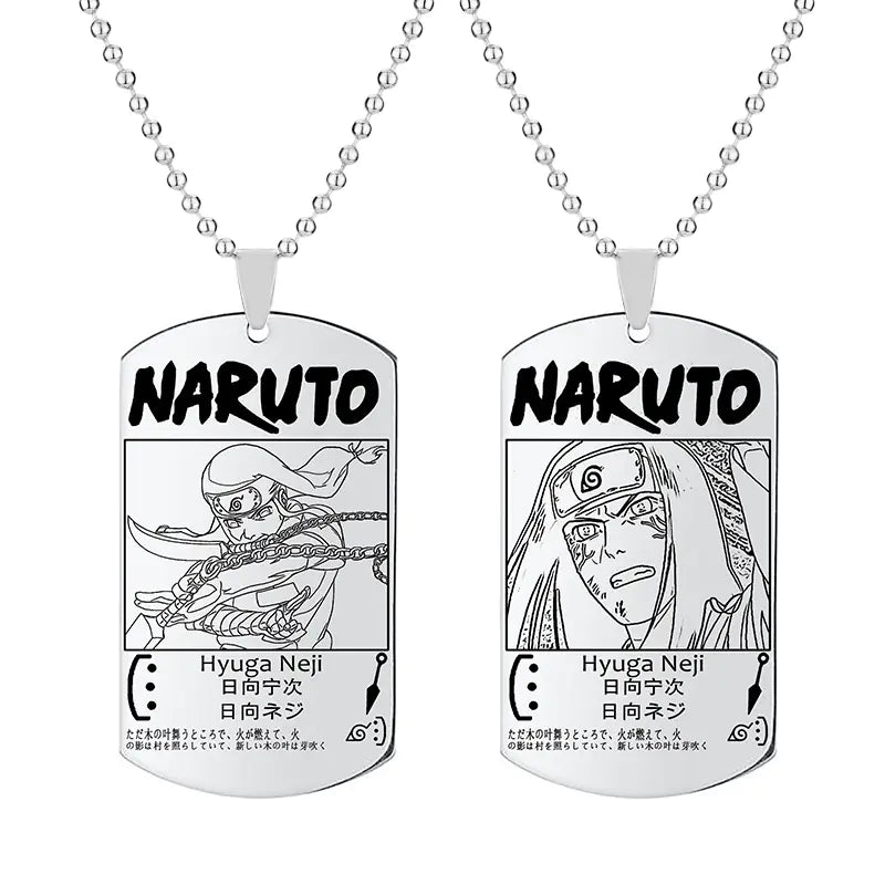 Collier Naruto Anime avec Pendentif Porte-clés Cadeau