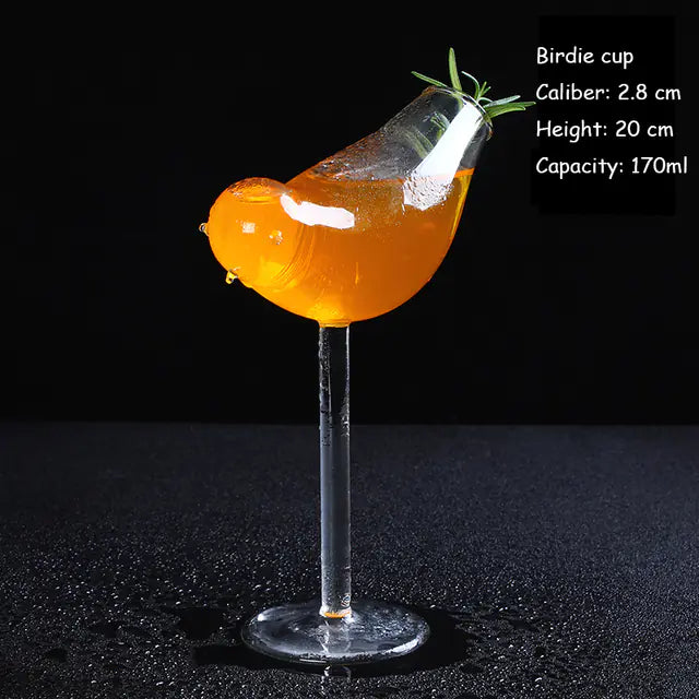 Wine Glass Set of 5 Elegant Drinking Cups