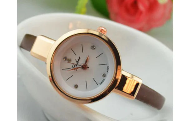 Fashionable Women's Watch with Bracelet Design