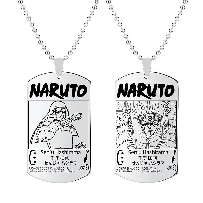 Collier Naruto Anime avec Pendentif Porte-clés Cadeau