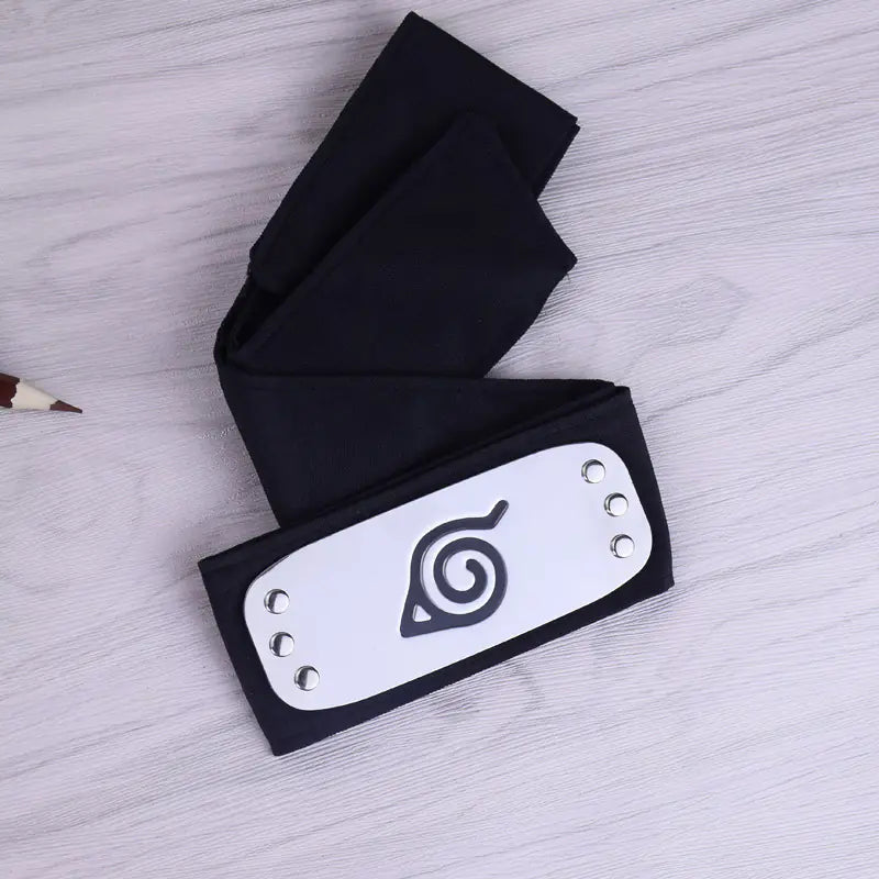 Bandeau Ninja Cosplay - Accessoire du Village de la Feuille de Naruto