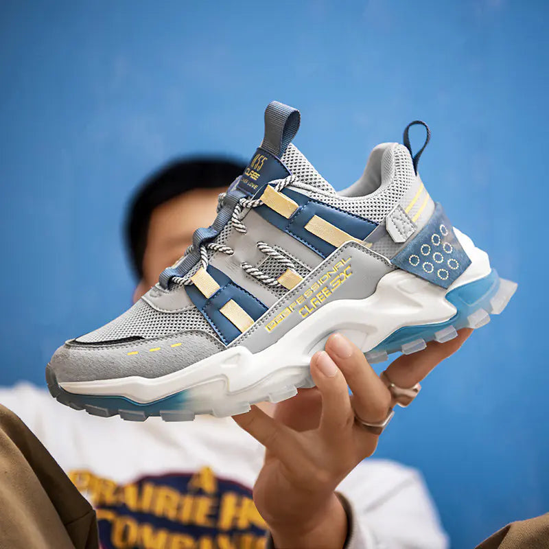 Fashion Casual Men's Shoes - Comfortable Dad Sneakers