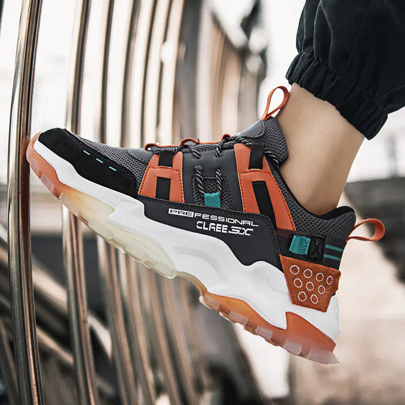 Fashion Casual Men's Shoes - Comfortable Dad Sneakers
