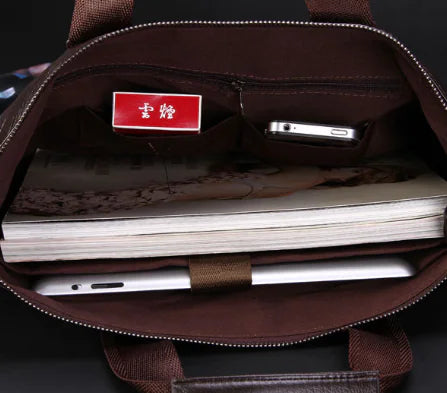 Men's Fashion Business Shoulder Bag - Crossbody Laptop Bag