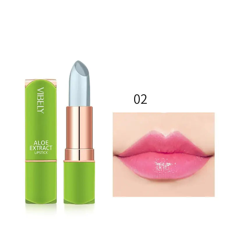 Rouge à Lèvres Gelée Changeant de Couleur avec Formule Hydratante