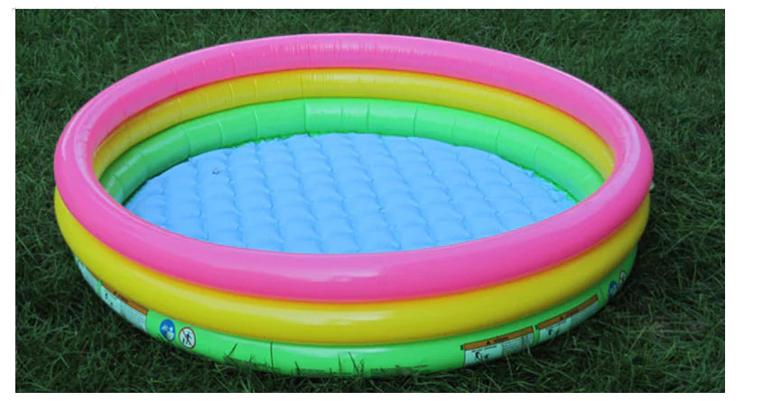Piscine Gonflable INTEX avec Anneaux Lumineux pour Enfants