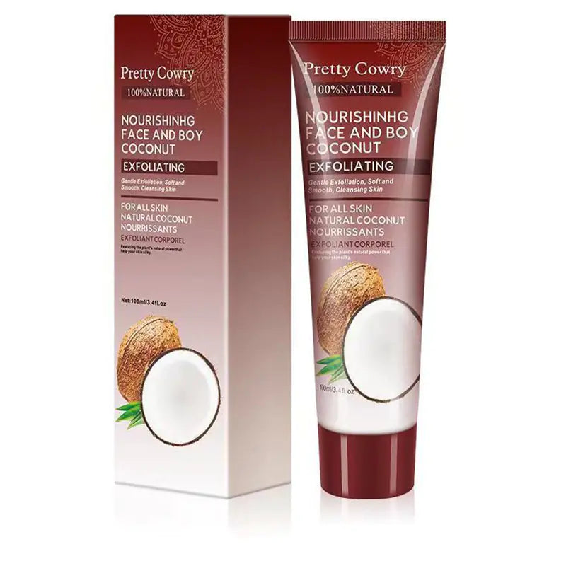 Pretty Cowry Papaya Coconut Cucumber Exfoliating Gel