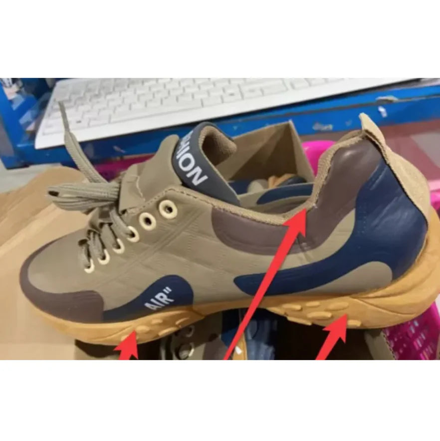 Zapatillas de running versátiles de suela gruesa para hombre
