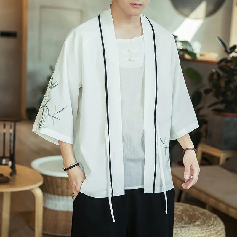 Chinese Style Retro Jacket for Young Men
