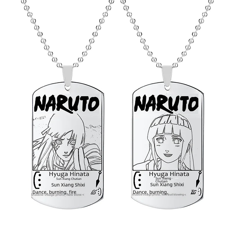 Collier Naruto Anime avec Pendentif Porte-clés Cadeau