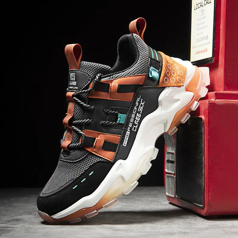 Fashion Casual Men's Shoes - Comfortable Dad Sneakers