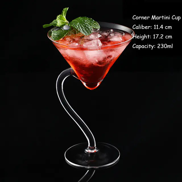 Wine Glass Set of 5 Elegant Drinking Cups