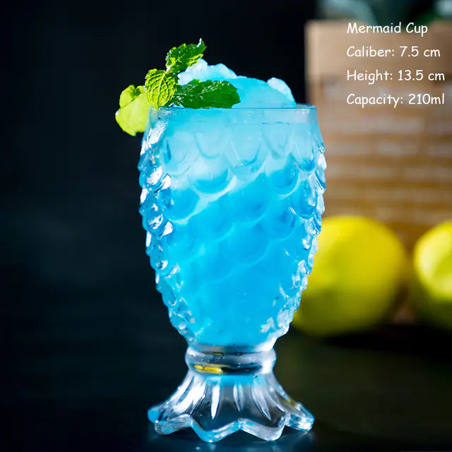 Wine Glass Set of 5 Elegant Drinking Cups