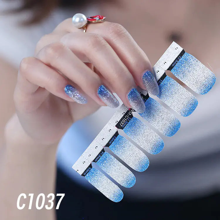 Autocollants pour Ongles, Gel Vernis à Ongles Pelable
