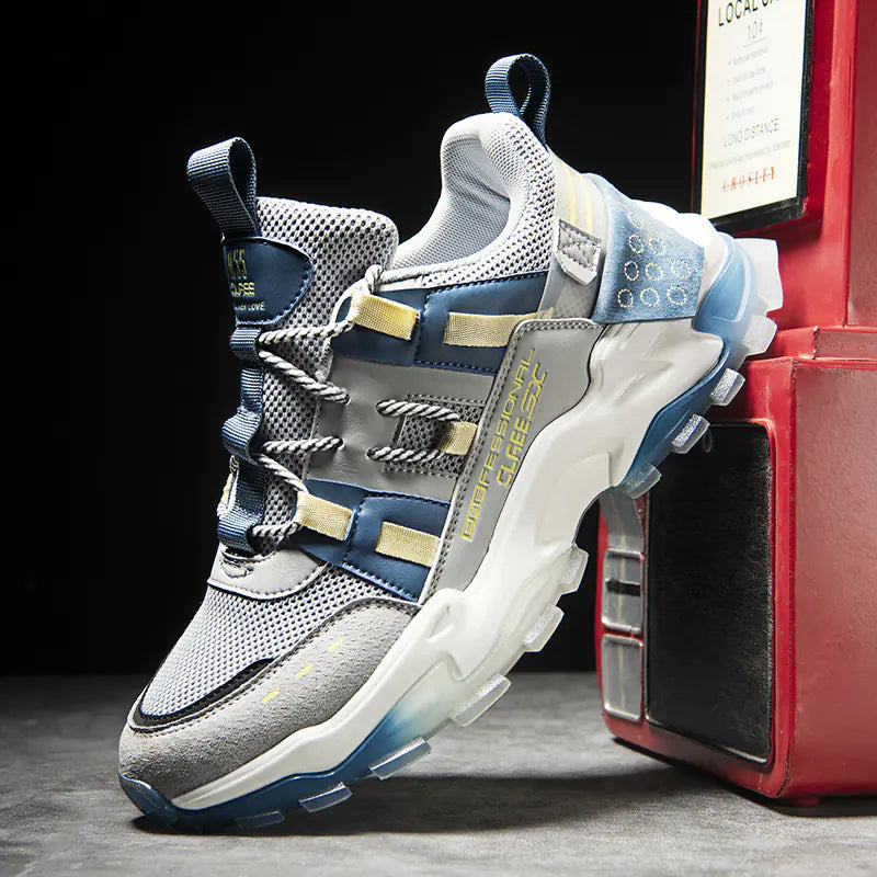 Fashion Casual Men's Shoes - Comfortable Dad Sneakers
