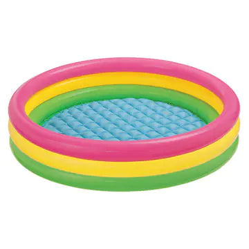 Piscine Gonflable INTEX avec Anneaux Lumineux pour Enfants