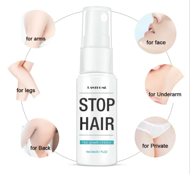 Spray Inhibiteur de Croissance des Cheveux pour le Contrôle Capillaire