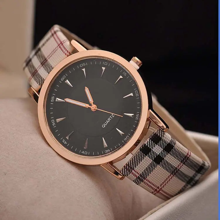 Stylish Minimalist Women's Watch with Markings