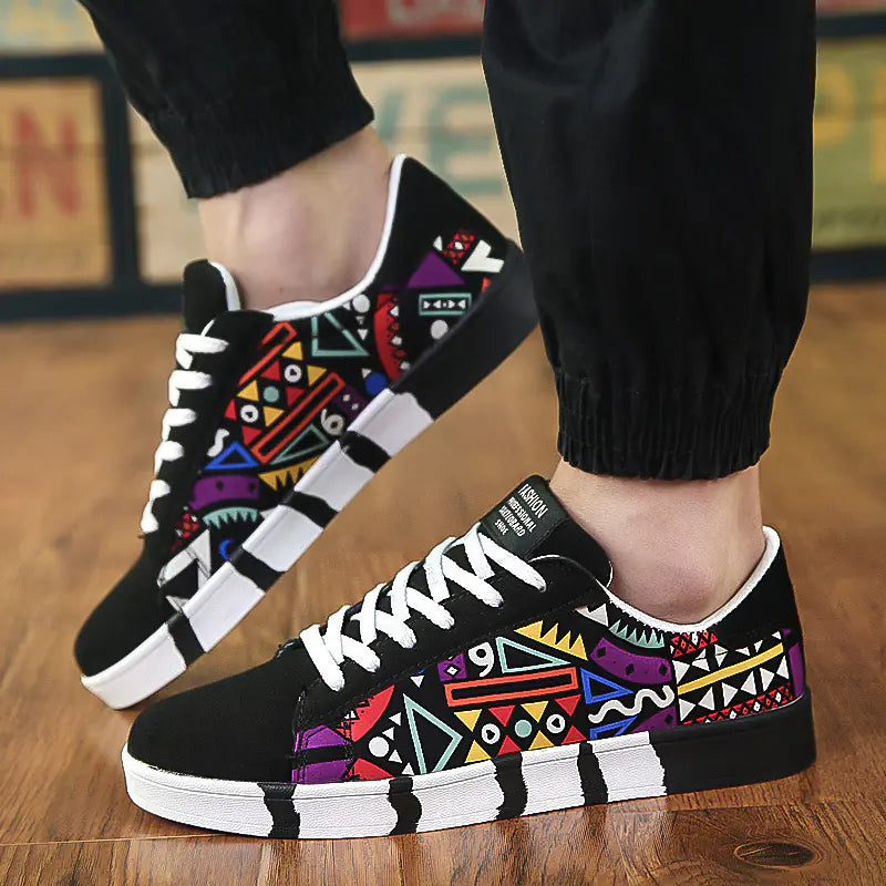 Men's Casual Canvas Skate Shoes