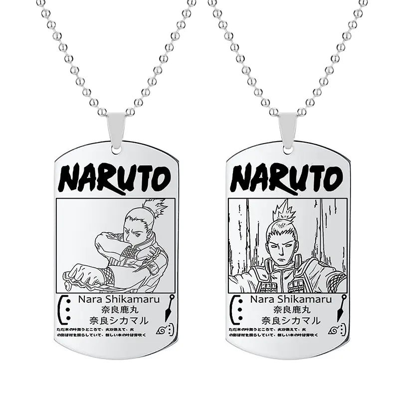 Collier Naruto Anime avec Pendentif Porte-clés Cadeau