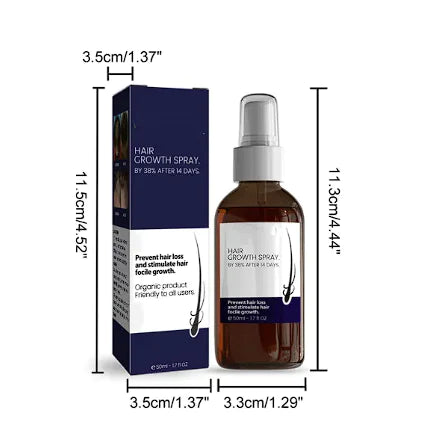 Spray Stimulateur de Croissance pour Cheveux Hydratant et Réparateur