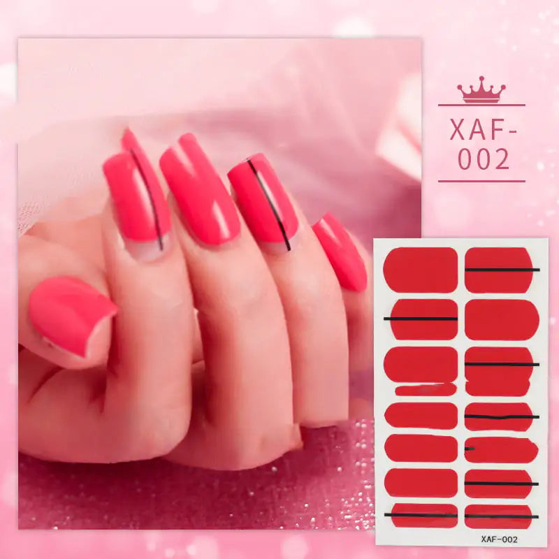 Film et Autocollants pour Vernis à Ongles Effet Diamant Imitation