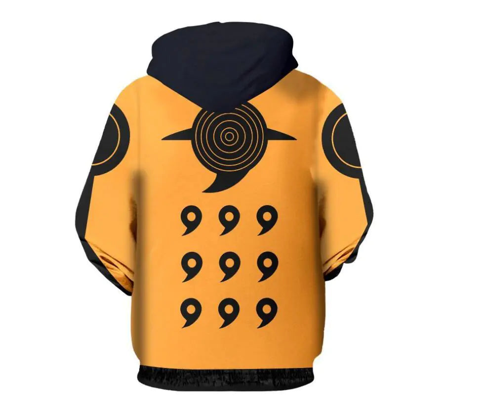 Naruto Jacket Style Hoodie