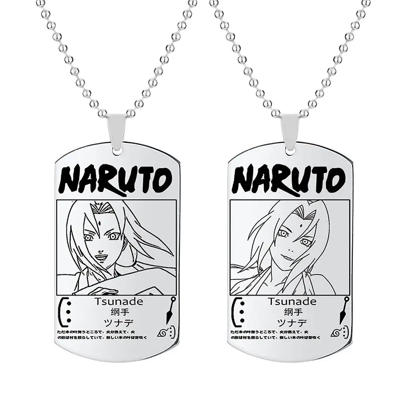 Collier Naruto Anime avec Pendentif Porte-clés Cadeau