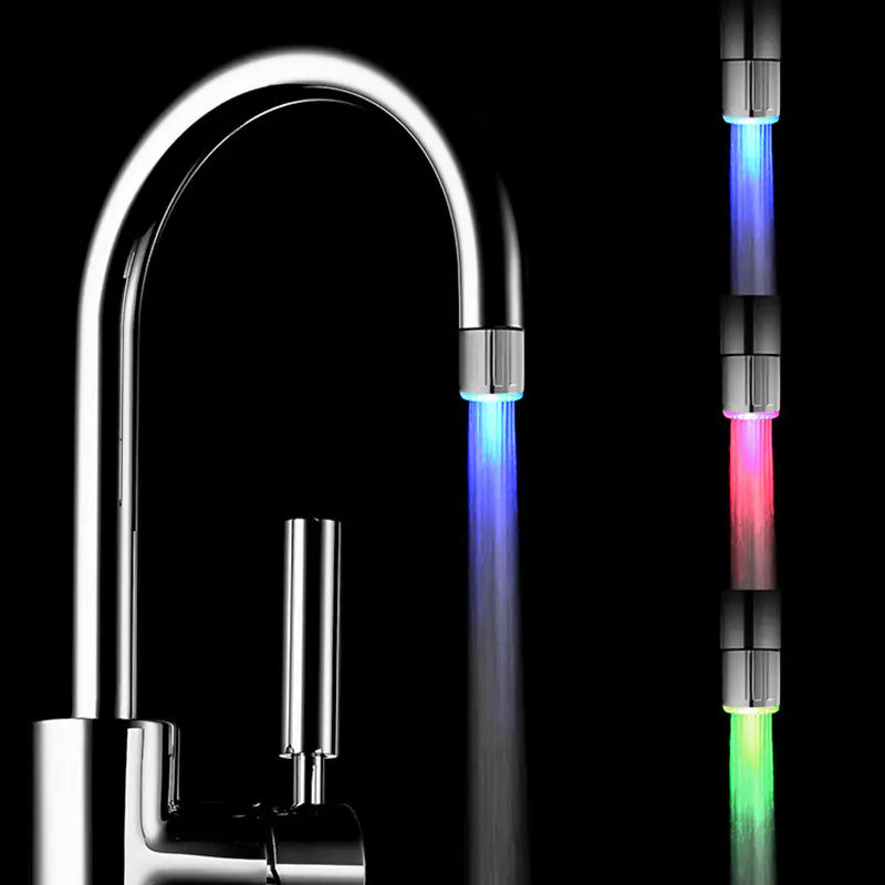 Intelligent LED Temperature Sensitive Shower Faucet
