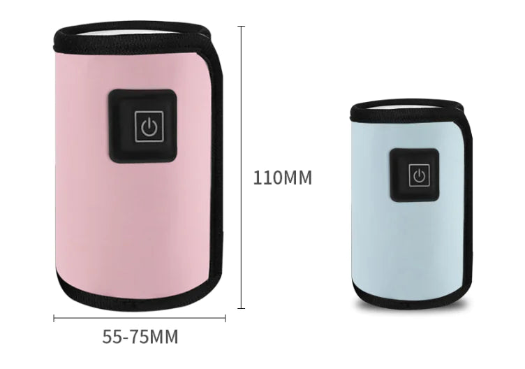 Chauffe-biberon USB avec manchon chauffant portable