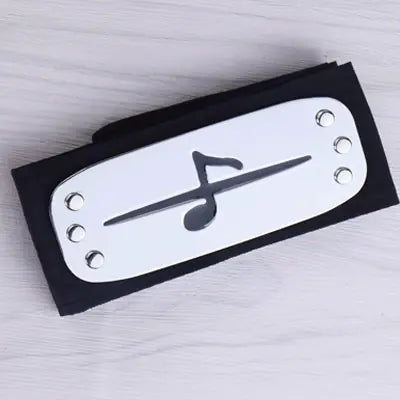 Bandeau Ninja Cosplay - Accessoire du Village de la Feuille de Naruto