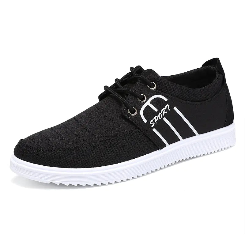 Casual Canvas Men's Shoes, Breathable Slip-Resistant Sneakers