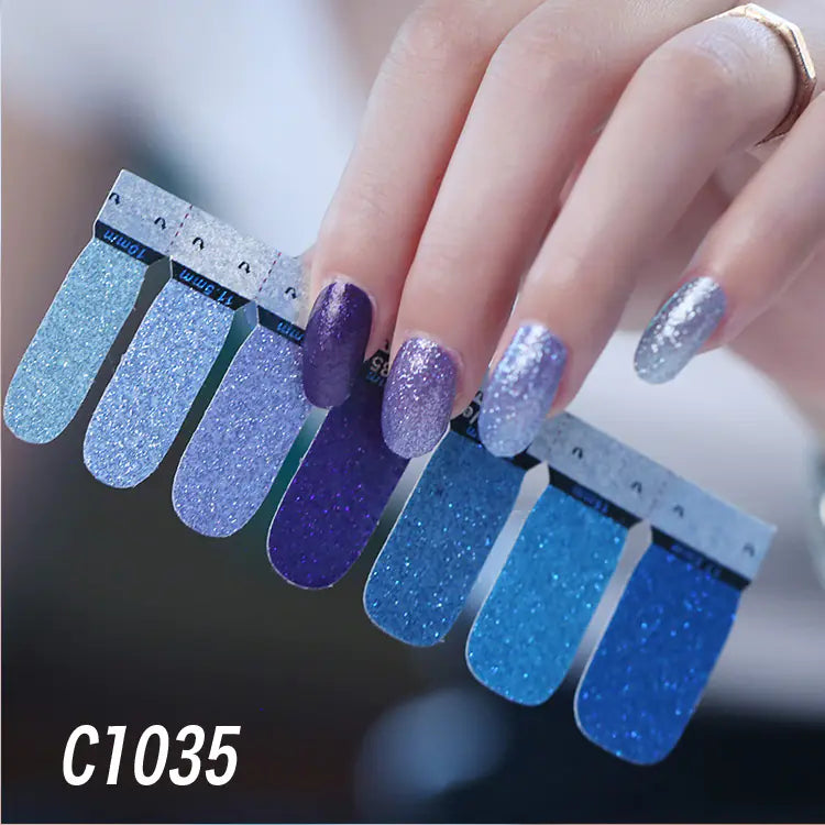 Autocollants pour Ongles, Gel Vernis à Ongles Pelable