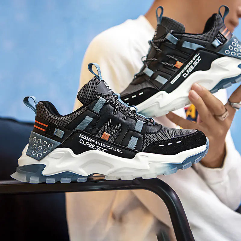 Fashion Casual Men's Shoes - Comfortable Dad Sneakers