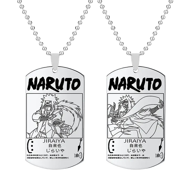Collier Naruto Anime avec Pendentif Porte-clés Cadeau