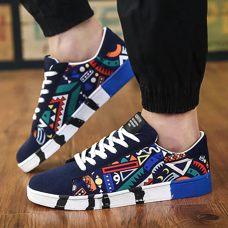Men's Casual Canvas Skate Shoes