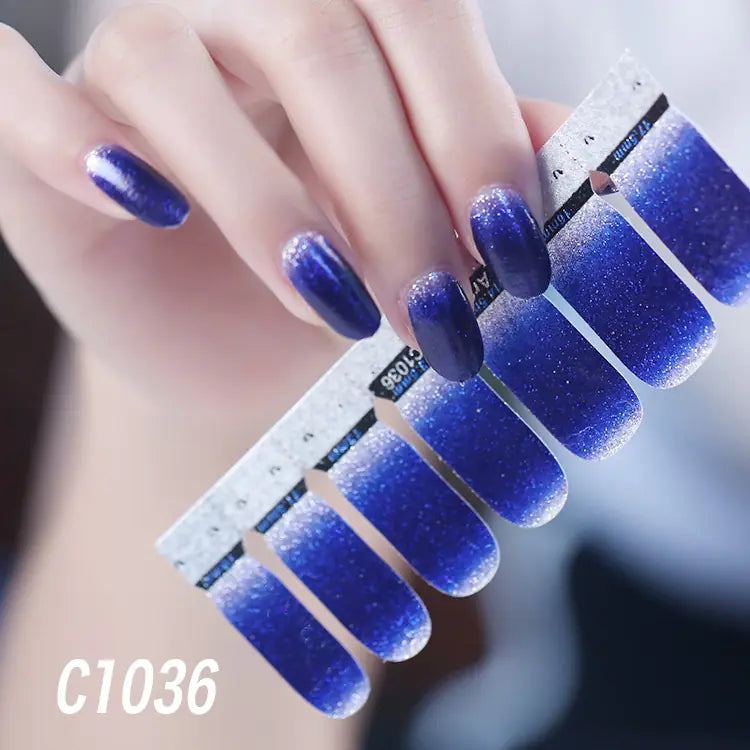 Autocollants pour Ongles, Gel Vernis à Ongles Pelable