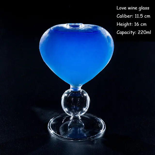 Wine Glass Set of 5 Elegant Drinking Cups
