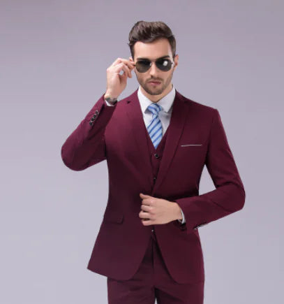 Men's Business Suit Set
