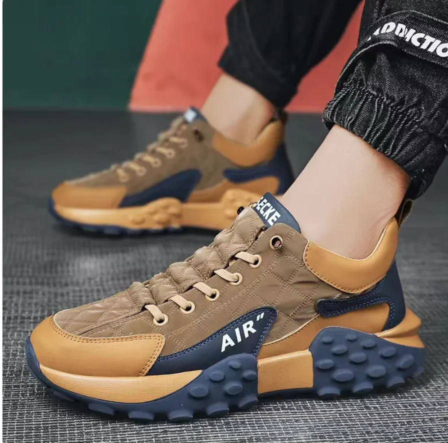 Zapatillas de running versátiles de suela gruesa para hombre