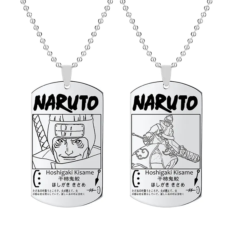 Collier Naruto Anime avec Pendentif Porte-clés Cadeau