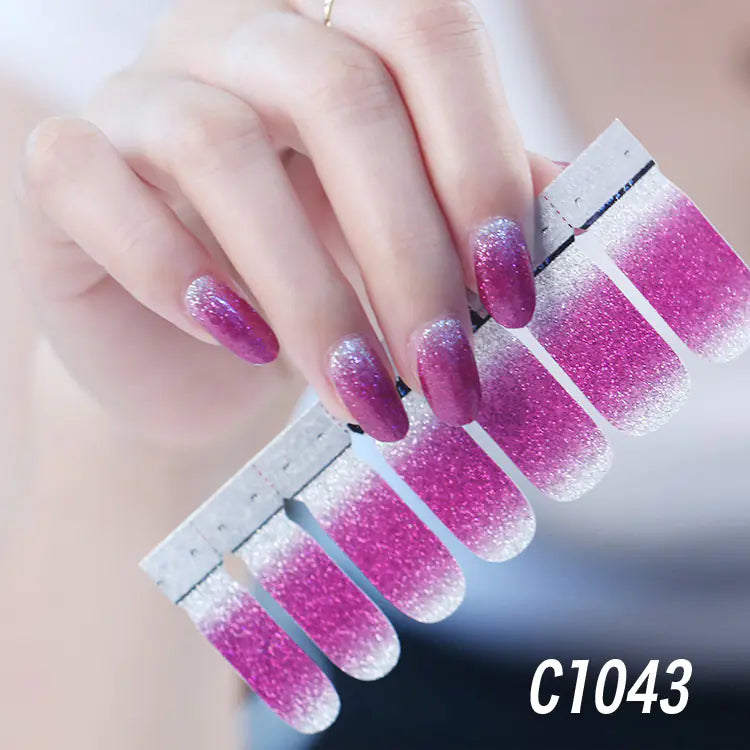 Autocollants pour Ongles, Gel Vernis à Ongles Pelable