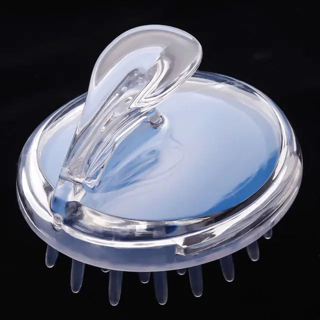 Silicone Scalp Massage Brush with Shower Gel Comb