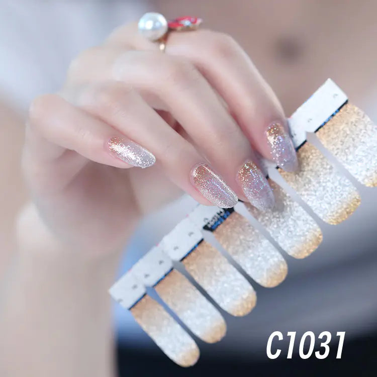 Autocollants pour Ongles, Gel Vernis à Ongles Pelable