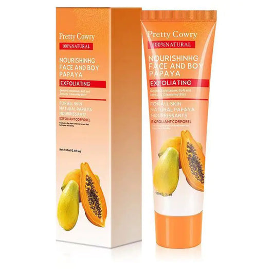 Pretty Cowry Papaya Coconut Cucumber Exfoliating Gel