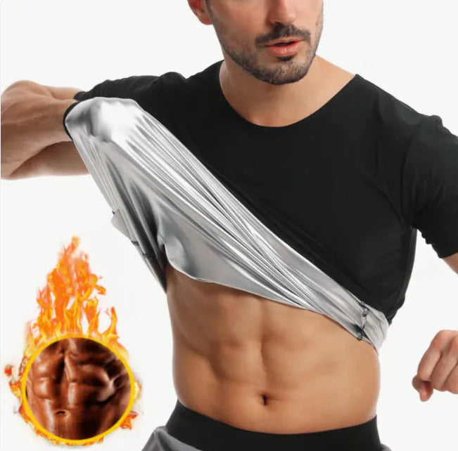 Men's Sauna Suit Compression Top