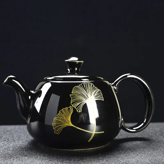 Ceramic Kung Fu Tea Set with Teapot and Cups