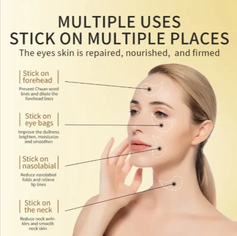 Masque Hydratant pour les Yeux à l'Or