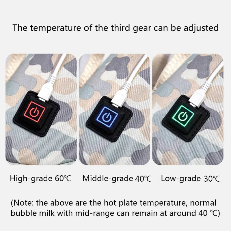 Chauffe-Biberon USB Portable pour les Voyages